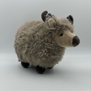 JellyCat Small Rolbie Reindeer 9" Plush Toy Rare Retired - Brand New W/ Tag NWT